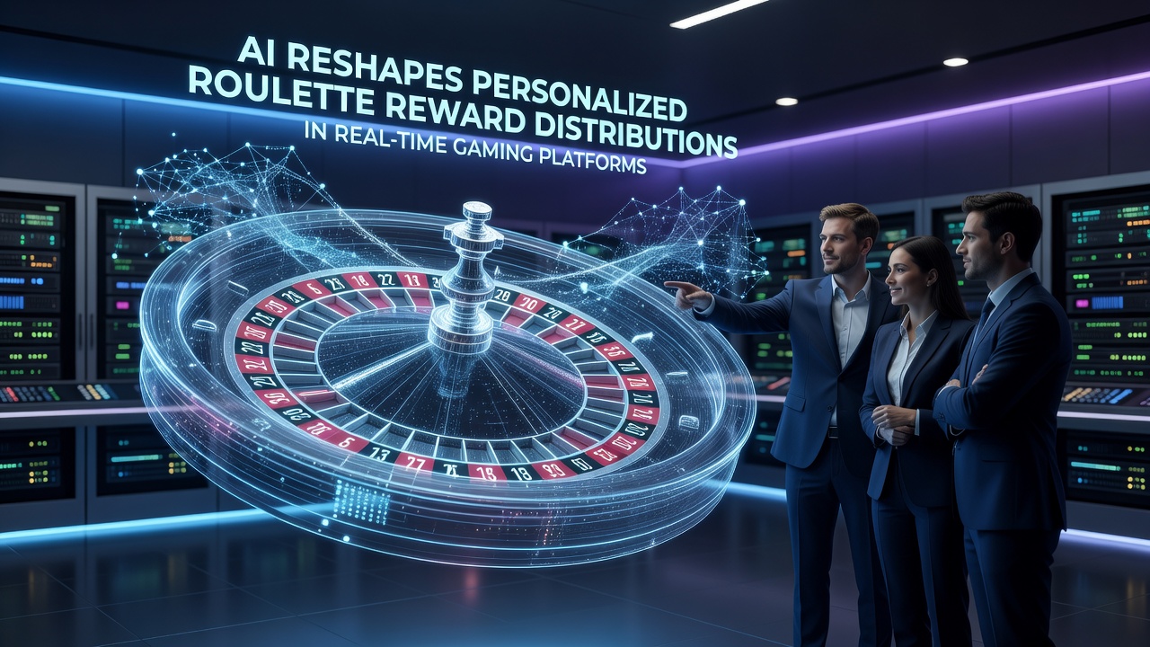 AI algorithms analyzing roulette player data for real-time reward adjustments on gaming platforms
