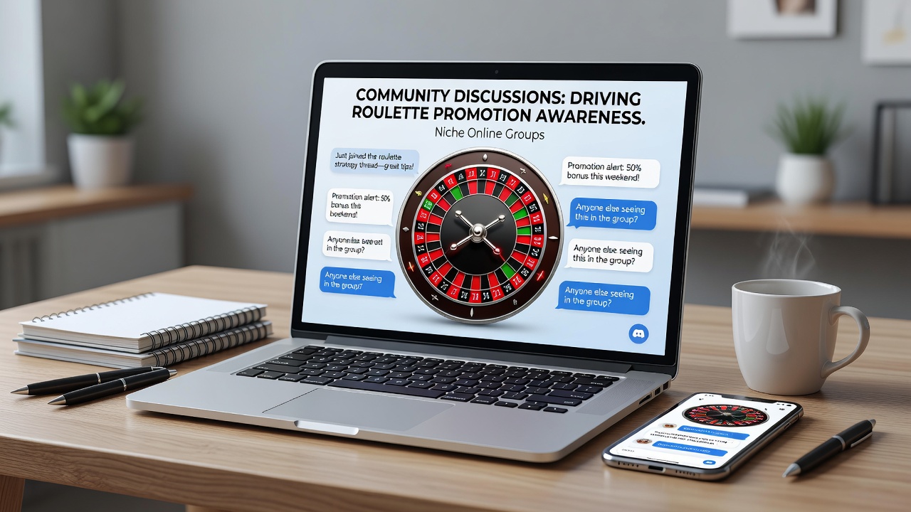 Online community members exchanging roulette promotion details in a dedicated forum thread