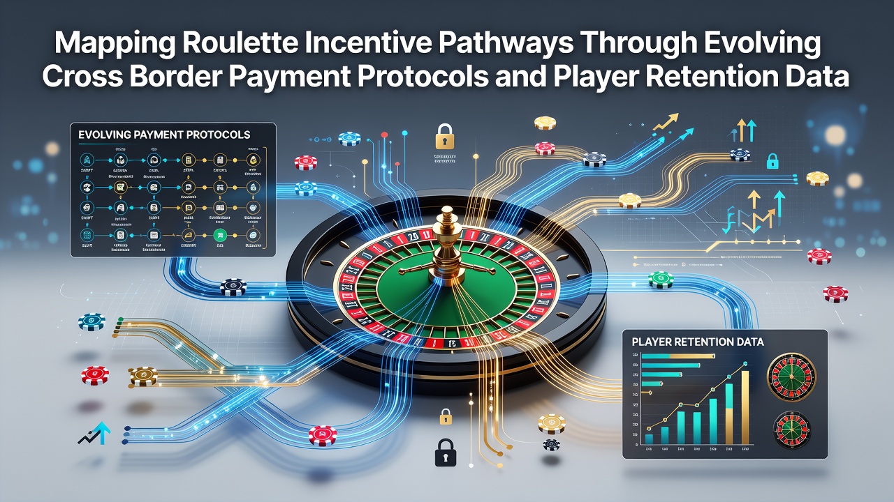 Visualization of cross-border payment protocols mapping incentive flows for roulette players across regions