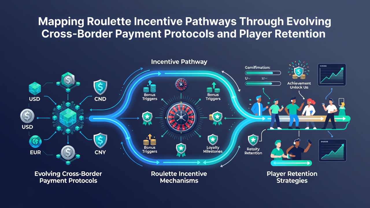 Charts displaying player retention data trends tied to evolving payment protocols in roulette ecosystems
