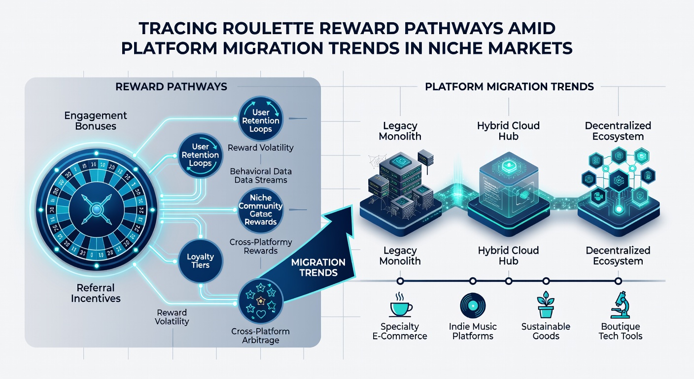 Flowchart of reward pathway tracking across migrated roulette platforms with data synchronization points